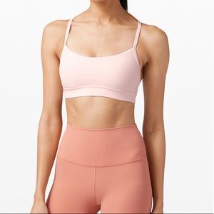 Lululemon Flow Y Bra Nulu size 6 sold out - pink